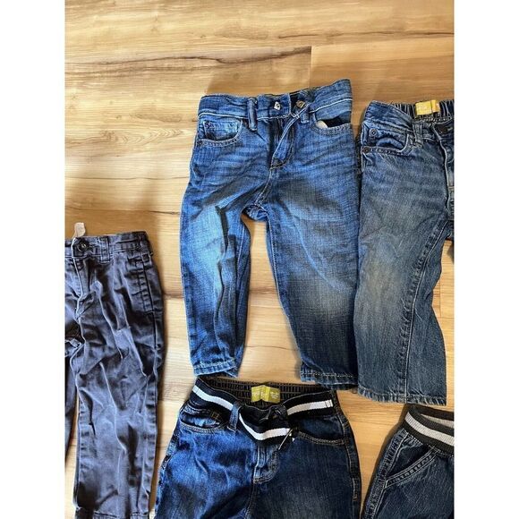 Baby Boy Bundle Pants 18-24m 7 Pairs Jeans - Picture 6 of 8